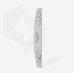 STALEKS PRO Минерална пила за нокти полумесец EXPERT 40 80/100 грит (25 бр.)